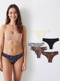 6 pièces de sous-culottes féminins