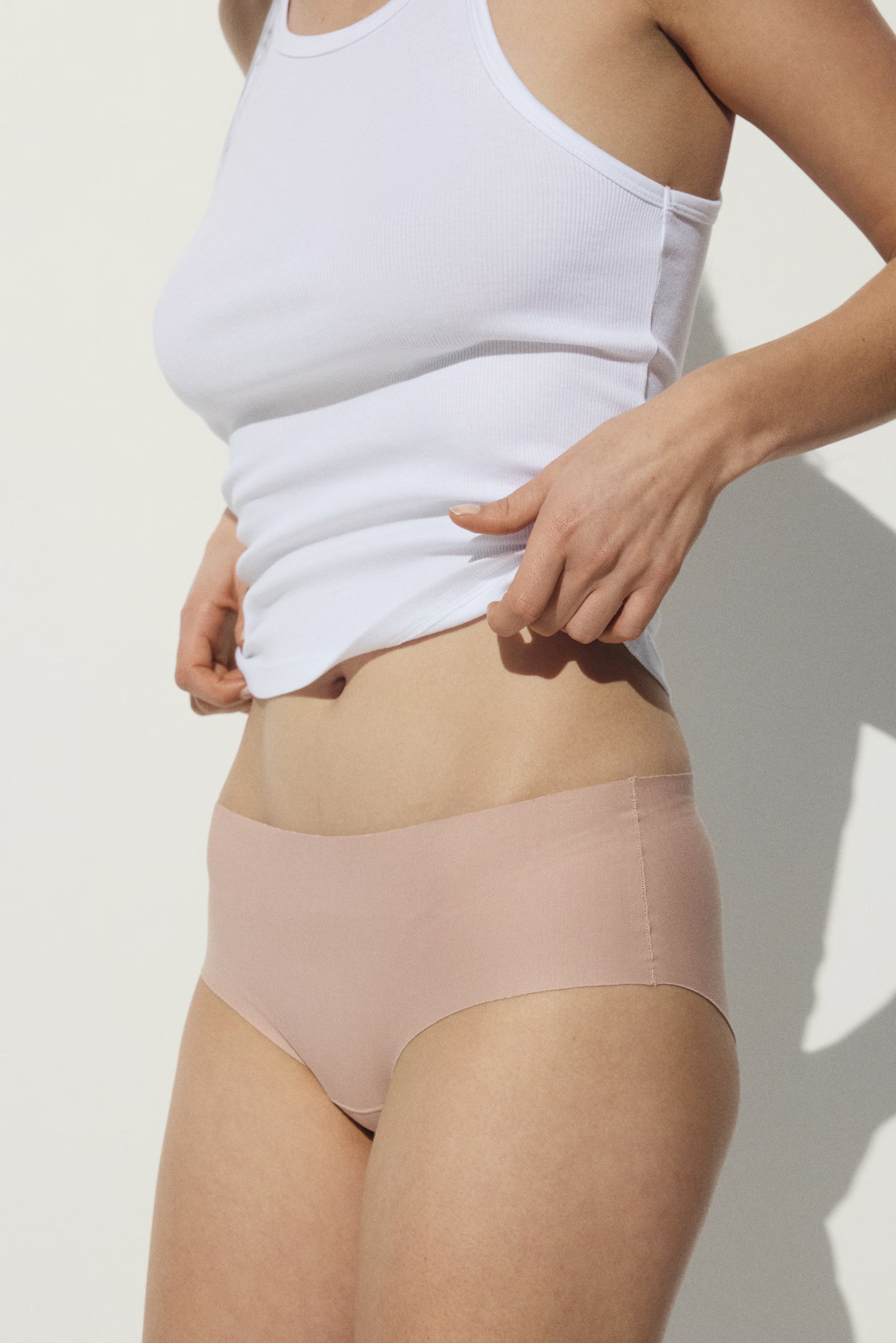 Lot de 4 culottes Hipster invisibles
