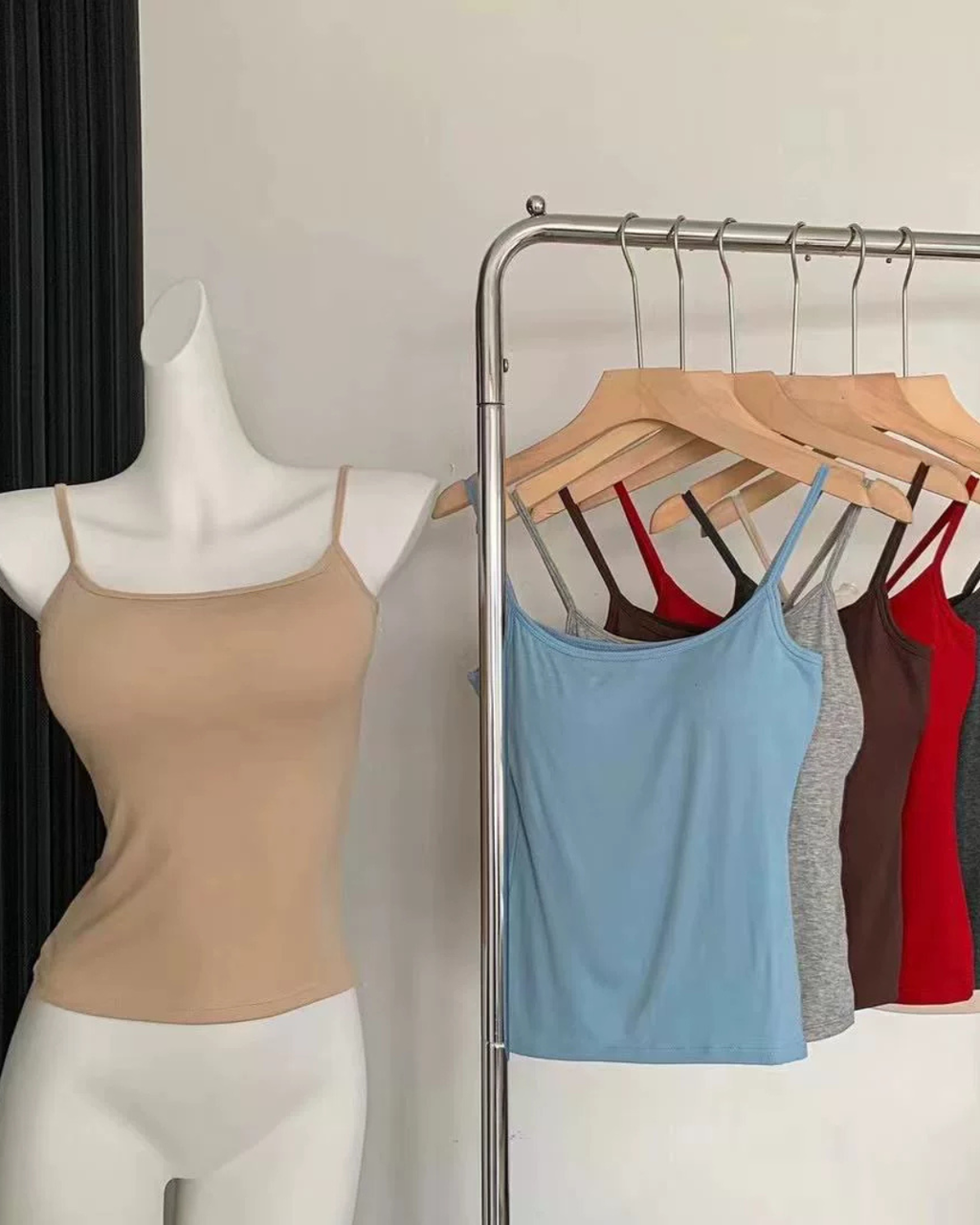 PACK 6 OFFERT débardeurs fines coton